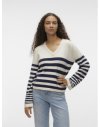 JERSEY CUELLO PICO RAYAS 10291348 VMHURRICANE LS V-NECK PULLOVER GA BF