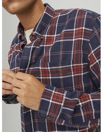 CAMISA M/L CUADROS 12259895 