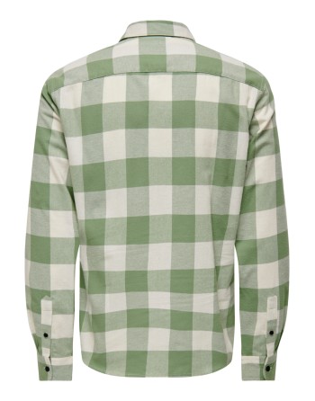 CAMISA M/L FRANELA NOOS 22007112 ONSGUDMUND LS CHECKED SHIRT NOOS