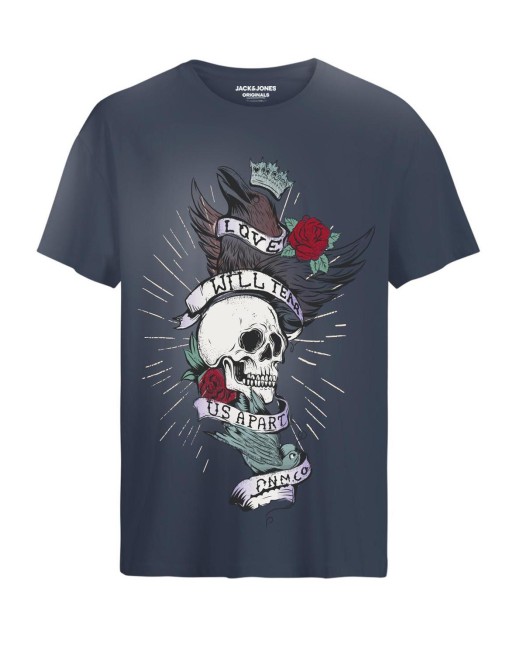 CAMISETA M/C CALAVERA LOVE WILL TEAR US APART 12255796 