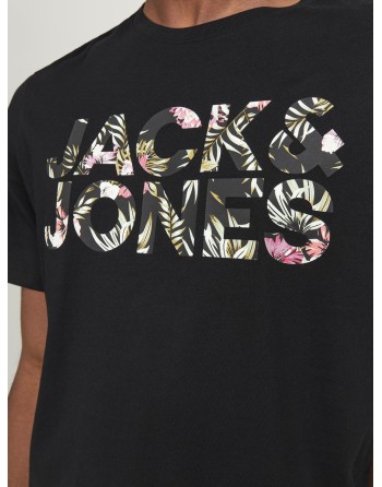 CAMISETA M/C LOGO JACK AND JONES FLORES 12250683 