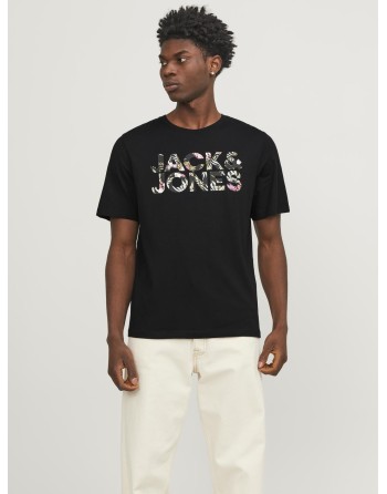 CAMISETA M/C LOGO JACK AND JONES FLORES 12250683 