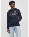 SUDADERA LOGO JACK AND JONES HOJAS 12250682 