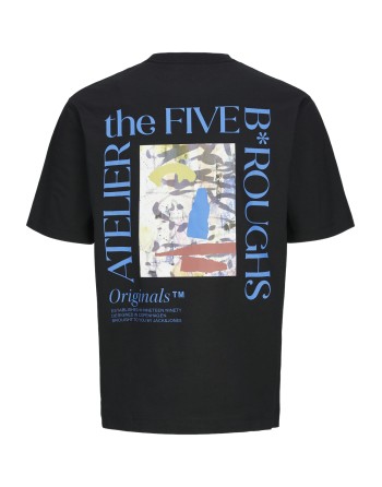 CAMISETA M/C ATELIER THE FIVE BROUGHS 12262503 