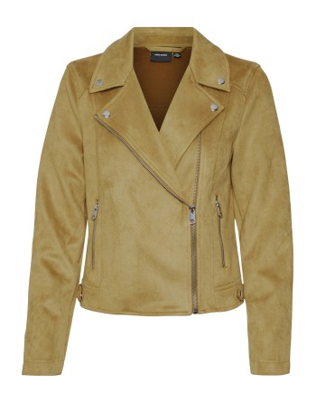 CHAQUETA POLIÉSTER TIPO BIKER 10300938 VMJOSE SHORT FAUX SUEDE JACKET NOOS