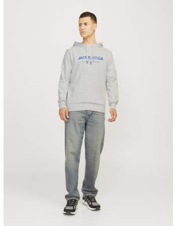 SUDADERA CAPUCHA LOGO JACK AND JONES 12256848 JJALVIS SWEAT HOOD