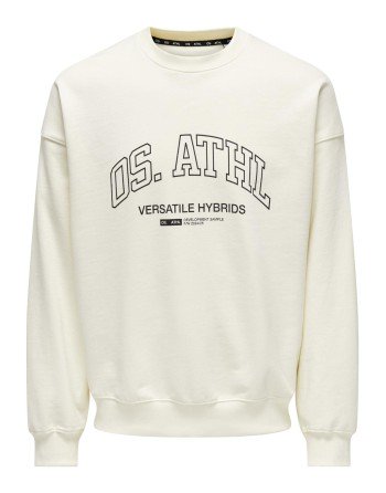 SUDADERA M/L OS. ATHL 22030885 ONSALTA VTG CREW NECK SWEAT ATHL