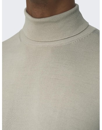 JERSEY M/L CUELLO ALTO 22020879 ONSWYLER LIFE ROLL NECK KNIT NOOS