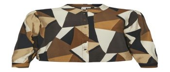 CAMISA M/L MULTICOLOR ESTAMPADO GEOMÉTRICO 10319829 