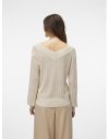 JERSEY M/L CUELLO V MANGAS ABULTADAS 10310344 VMNEWLEXSUN STITCH LS DOU V-NECK PULL G