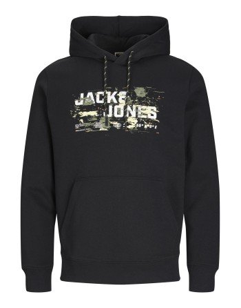 SUDADERA M/L CAPUCHA JACK AND JONES COORDENADAS 12261670 JCOOUTDOOR LOGO SWEAT HOOD SN