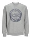 SUDADERA M/L JACK AND JONES SANFORIZED CLASSIC 12257108 JJJEANS SWEAT O-NECK