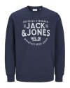 SUDADERA M/L JACK AND JONES SANFORIZED CLASSIC 12257108 JJJEANS SWEAT O-NECK