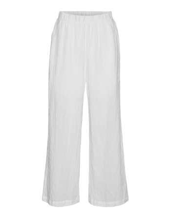 PANTALÓN LARGO ANCHITO CINTURA ELÁSTICA 10314760 VMVIOLA HW PANT WVN SB2 TS