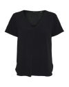 BLUSA M/C FLUIDA CUELLO V 10285552 VMBRIT SS TOP GA JRS