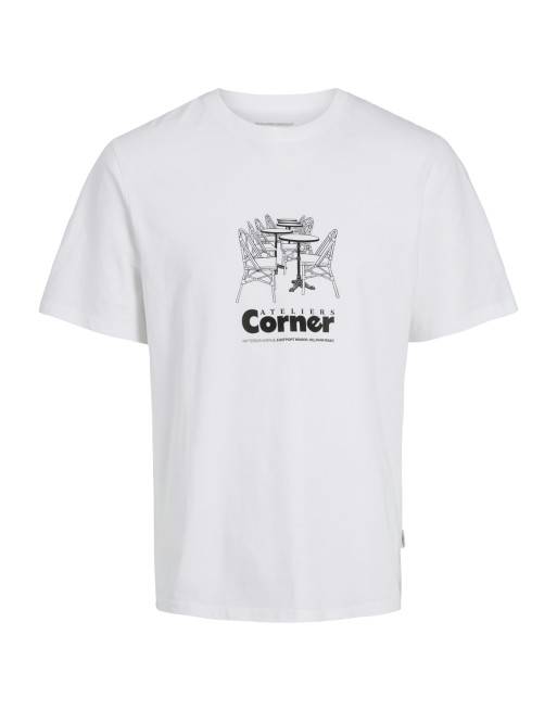 CAMISETA M/C DINER 12262358 JORBRONX FRONT TEE SS CREW NECK