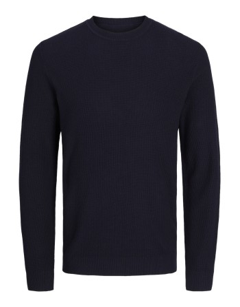 JERSEY M/L BÁSICO PUNTO CUELLO REDONDO 12259647 JPRCCLUCAS STRUCTURE KNIT CREW NECK