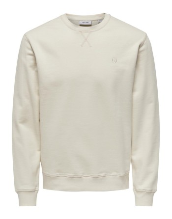 SUDADERA BÁSICA SIN CAPUCHA 22030384 ONSDAN UNBRUSHED REG CREW NECK SWEAT VD