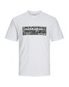 CAMISETA M/C JACK AND JONES CORE DEPT. 12265407 JCOALPHA FRONT PRINT TEE SS CREW NECK