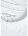 CAMISETA M/C JACK AND JONES CORE DEPT. 12265407 JCOALPHA FRONT PRINT TEE SS CREW NECK
