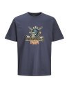 CAMISETA M/C JACK AND JONES ORIGINALS CALAVERA 12264841 JOREIGHT SKULL TEE SS CREW NECK