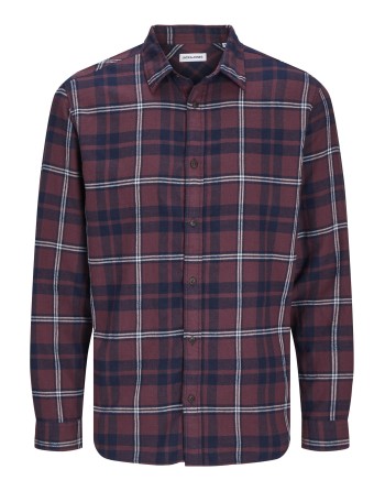 CAMISA M/L CUADROS 12258429 JJJOSHUA FALL FLANNEL SHIRT LS