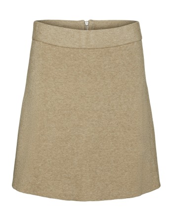 FALDA PUNTO CREMALLERA POR DETRÁS 10311380 VMGOLD NW SKATER SKIRT GA