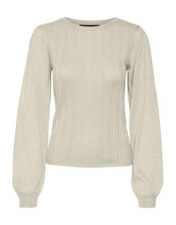 JERSEY FINITO LAMÉ CUELLO REDONDO 10318046 VMTALIA LS O-NECK PULLOVER