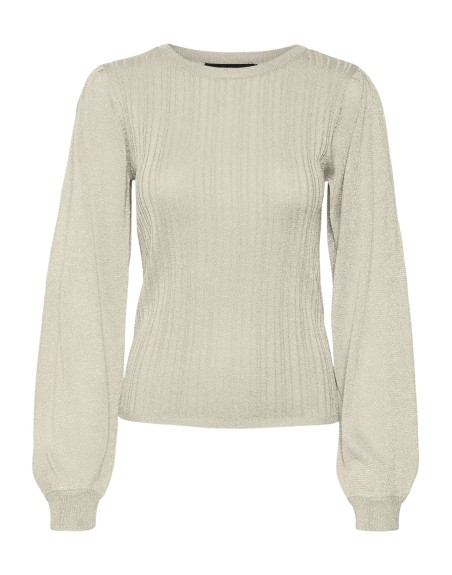 JERSEY FINITO LAMÉ CUELLO REDONDO 10318046 VMTALIA LS O-NECK PULLOVER