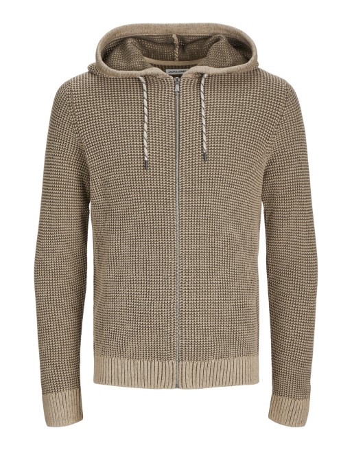 CHAQUETA PUNTO CAPUCHA 12258665 JJERIK KNIT ZIP HOOD