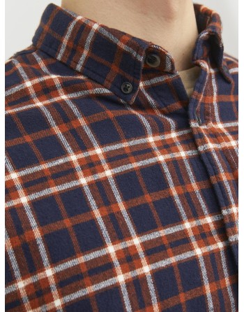 CAMISA M/L BOLSILLO ESTAMPADO CUADROS 12235982 JJECLASSIC AUTUMN CHECK SHIRT LS SN