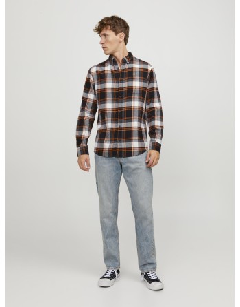 CAMISA M/L BOLSILLO ESTAMPADO CUADROS 12235982 JJECLASSIC AUTUMN CHECK SHIRT LS SN