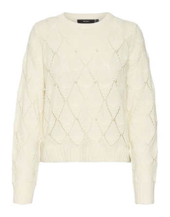 JERSEY PUNTO PERLAS 10314473 VMATHENA LS O-NECK PULLOVER