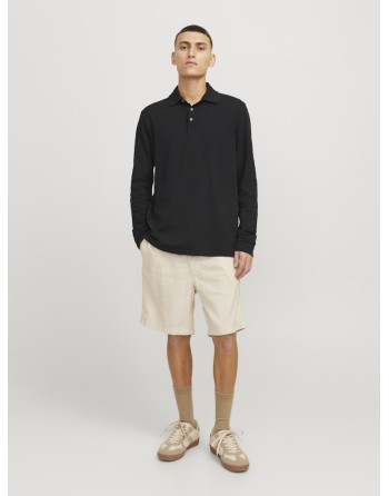 POLO BÁSICO M/L 12269034 JPRBLUWILLIAM WASH LS POLO