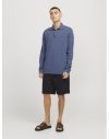 POLO BÁSICO M/L 12269034 JPRBLUWILLIAM WASH LS POLO