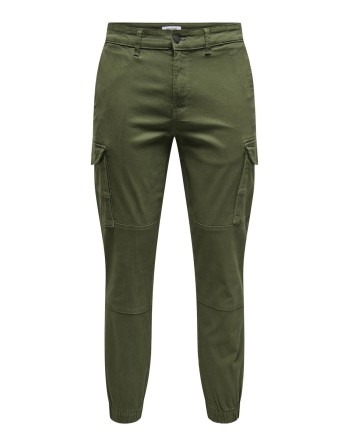 PANTALÓN CARGO TAPERED L/32 22028434 ONSCARTER LIFE CARGO CUFF 0013 PANT NOOS