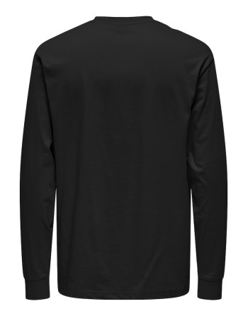 CAMISETA BÁSICA M/L 22029674 ONSFRED LIFE LS TEE NOOS
