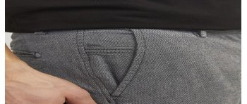 PANTALÓN CHINO SLIM DOBLADILLOS ARREMANGADOS L/32 12206198 JPSTMARCO FURY NOOS