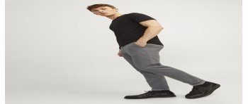 PANTALÓN CHINO SLIM DOBLADILLOS ARREMANGADOS L/32 12206198 JPSTMARCO FURY NOOS