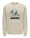 SUDADERA SIN CAPUCHA FEAR THE STORM 22031838 ONSFOOTBALL REG CREW SWEAT