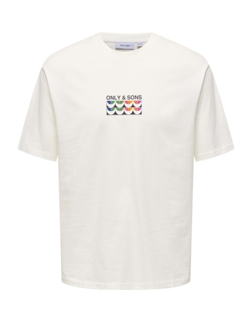 CAMISETA M/C ONLY AND SONS 22033538 ONSWAVE LOGO RLX SS TEE CS