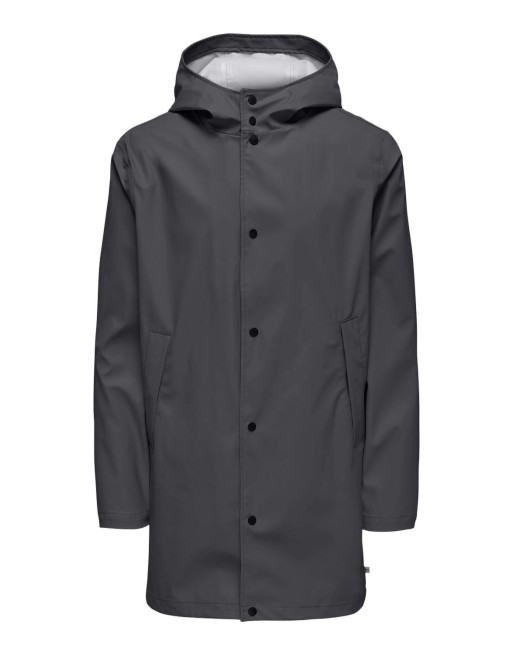 CHUBASQUERO LARGUITO CAPUCHA 22029146 ONSLUCA RAIN COAT OTW NOOS