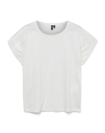 CAMISETA M/C BORDADO HOMBRO 10325735 