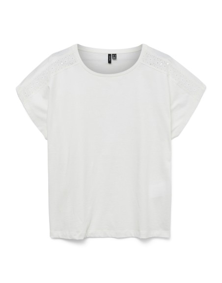 CAMISETA M/C BORDADO HOMBRO 10325735 