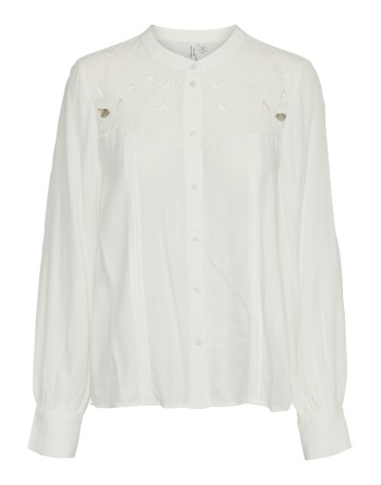BLUSA M/L BORDADO FLORES 10322901 