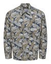 CAMISA M/L CAMUFLAJE CON BOLSILLO 22032010 ONSARTIE LIFE CASUAL LS SHIRT 0020