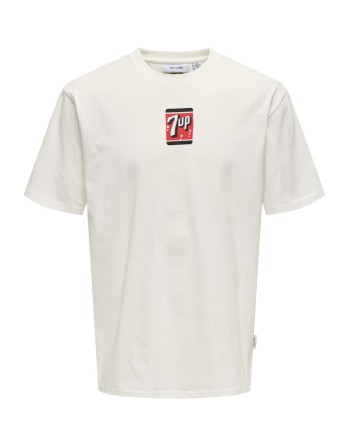 CAMISETA M/C 7UP 22033847 ONS7UP RLX SS TEE