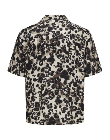 CAMISA M/C CUELLO V ANIMAL PRINT 22032640 ONSROCKET REG SS RESORT AOP SHIRT