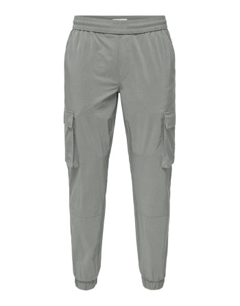 PANTALÓN CARGO FINITO GOMA 22033498 ONSCAM-REL CARG SPORT CUFF 0258 PNT NOOS