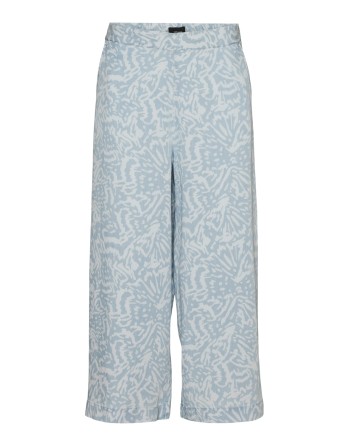 PANTALÓN ANCHITO FLUIDO MOTEADO L/30 10304861 VMBREE MW WIDE CULOTTE PANTS GA NOOS